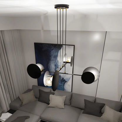 Emibig Idea Pendellampa 4-ljus Ø96 cm, Svart