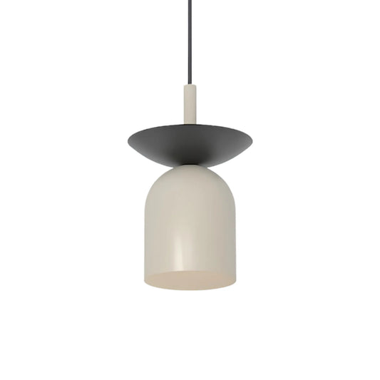 Emibig Ego Pendellampa Ø11 cm, Beige/Svart