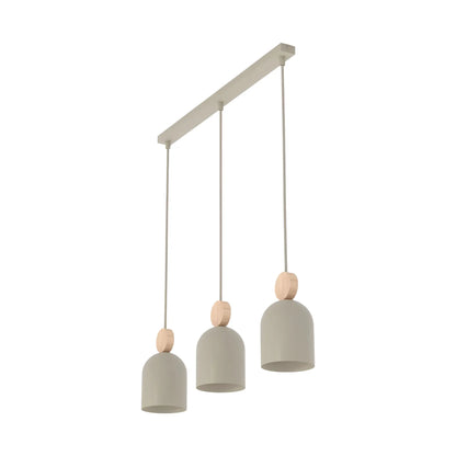 Emibig Mesi Pendellampa 3-ljus 66x11 cm, Beige