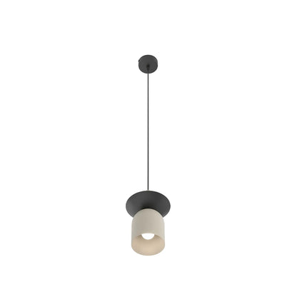 Emibig Ego Pendellampa Ø11 cm, Beige/Svart