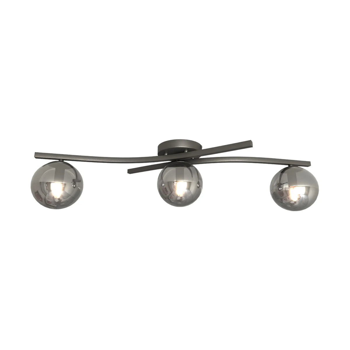 Emibig Opus Taklampa 3-ljus Ø60 cm, Svart