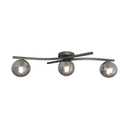 Emibig Opus Taklampa 3-ljus Ø60 cm, Svart