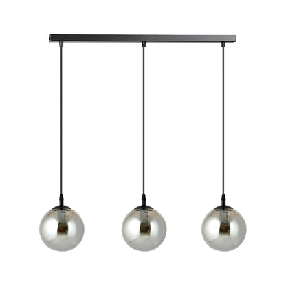 Emibig Cosmo Pendellampa 3-ljus 70x14 cm, Svart