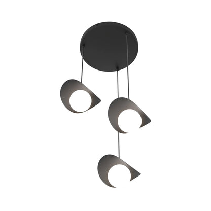 Emibig Ritual Pendellampa 3-ljus Ø40 cm, Svart
