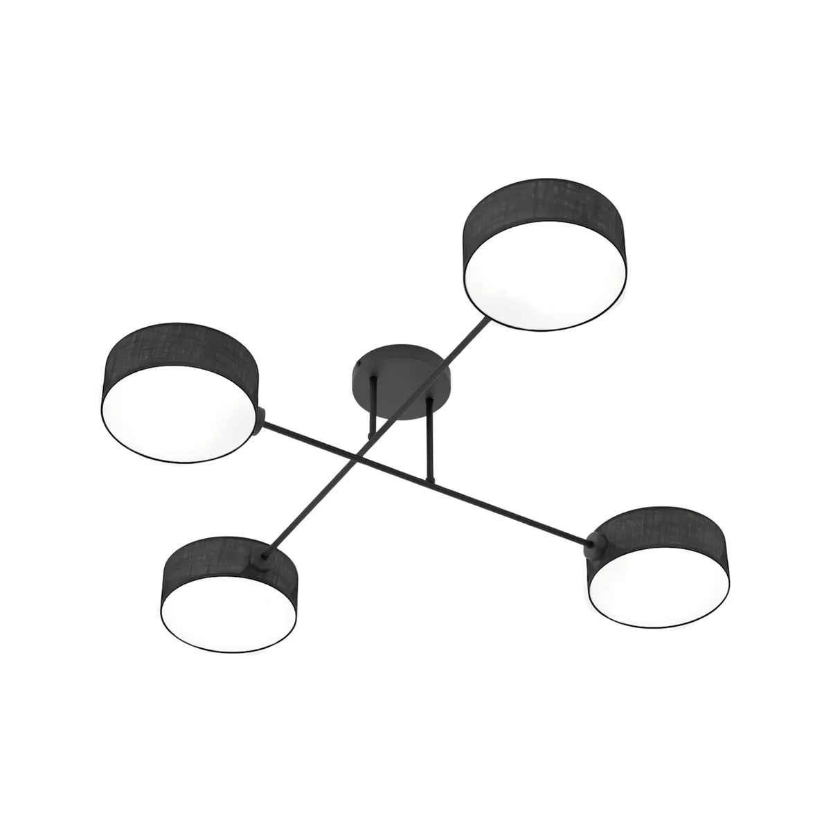 Emibig Maga Taklampa 4-ljus Ø96 cm, Svart