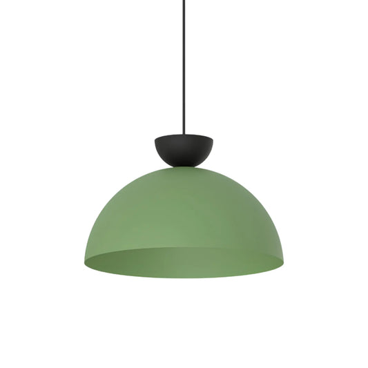 Emibig Lunaro Pendellampa Ø40 cm, Svart/Grön