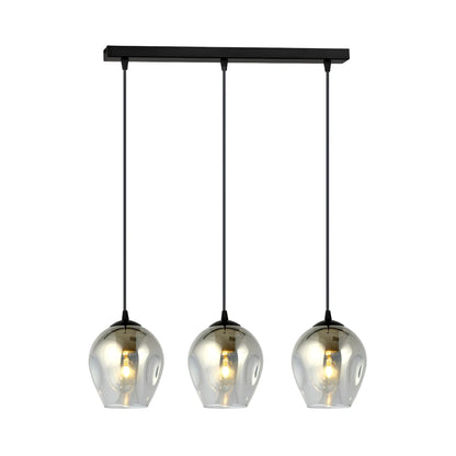 Emibig Istar Pendellampa 3-ljus 70x14 cm, Svart