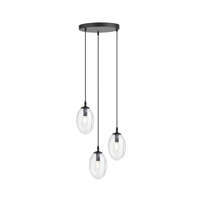 Emibig Astral Pendellampa 3-ljus Ø40 cm, Svart