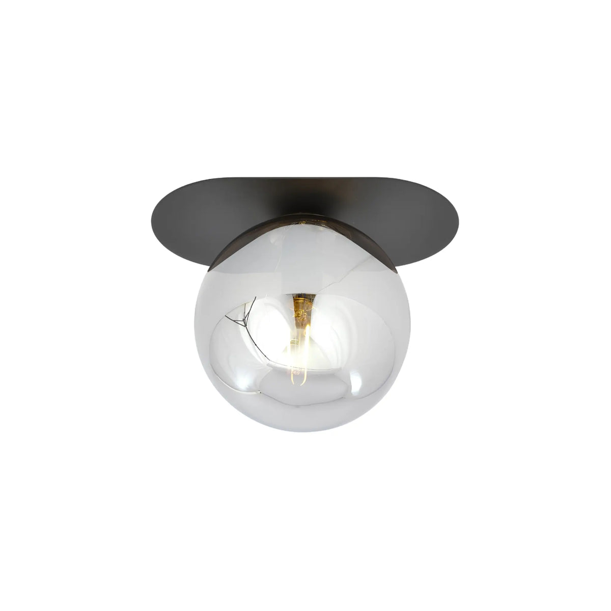 Emibig Plaza Taklampa 20x14 cm, Svart