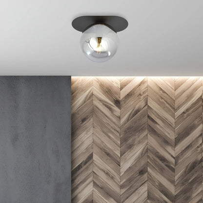 Emibig Plaza Taklampa 20x14 cm, Svart