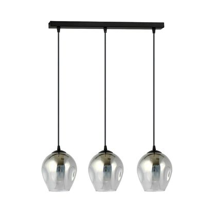 Emibig Istar Pendellampa 3-ljus 70x14 cm, Svart