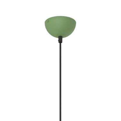 Emibig Lunaro Pendellampa Ø40 cm, Svart/Grön
