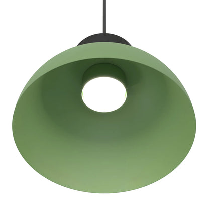 Emibig Lunaro Pendellampa Ø30 cm, Svart/Grön