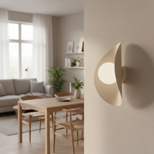Emibig Fiero Vägglampa 23x30 cm, Beige