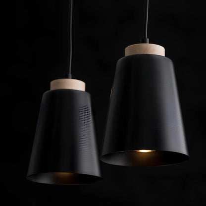 Emibig Bolero Pendellampa 2-ljus 40x14 cm, Svart