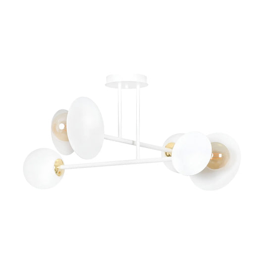 Emibig Minerva Taklampa 4-ljus Ø80 cm, Vit