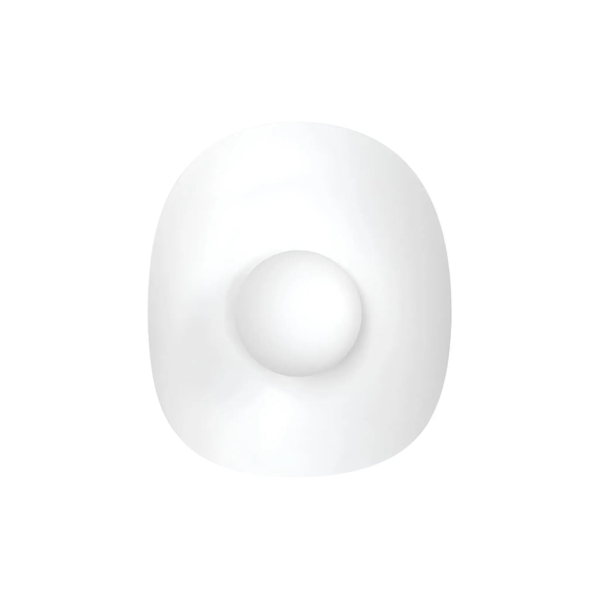 Emibig Fiero Vägglampa 23x30 cm, Vit