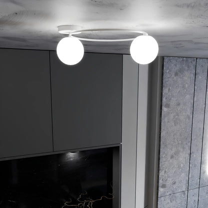 Emibig Sopra Taklampa 2-ljus Ø47 cm, Vit