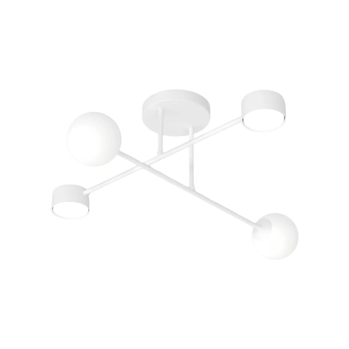 Emibig Holon Taklampa 4-ljus Ø64 cm, Vit