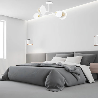 Emibig Minerva Taklampa 4-ljus Ø80 cm, Vit