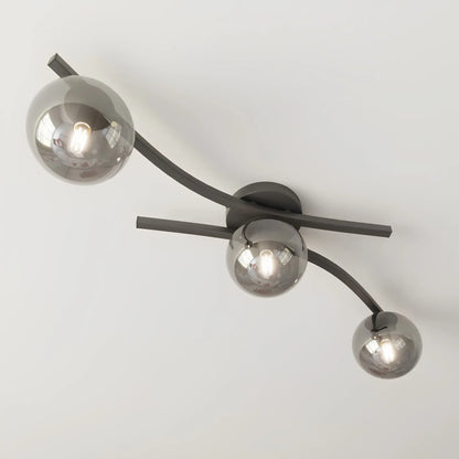 Emibig Opus Taklampa 3-ljus Ø60 cm, Svart