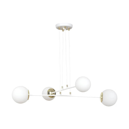 Emibig Ognis Pendellampa 4-ljus Ø75 cm, Vit
