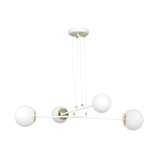 Emibig Ognis Pendellampa 4-ljus Ø75 cm, Vit