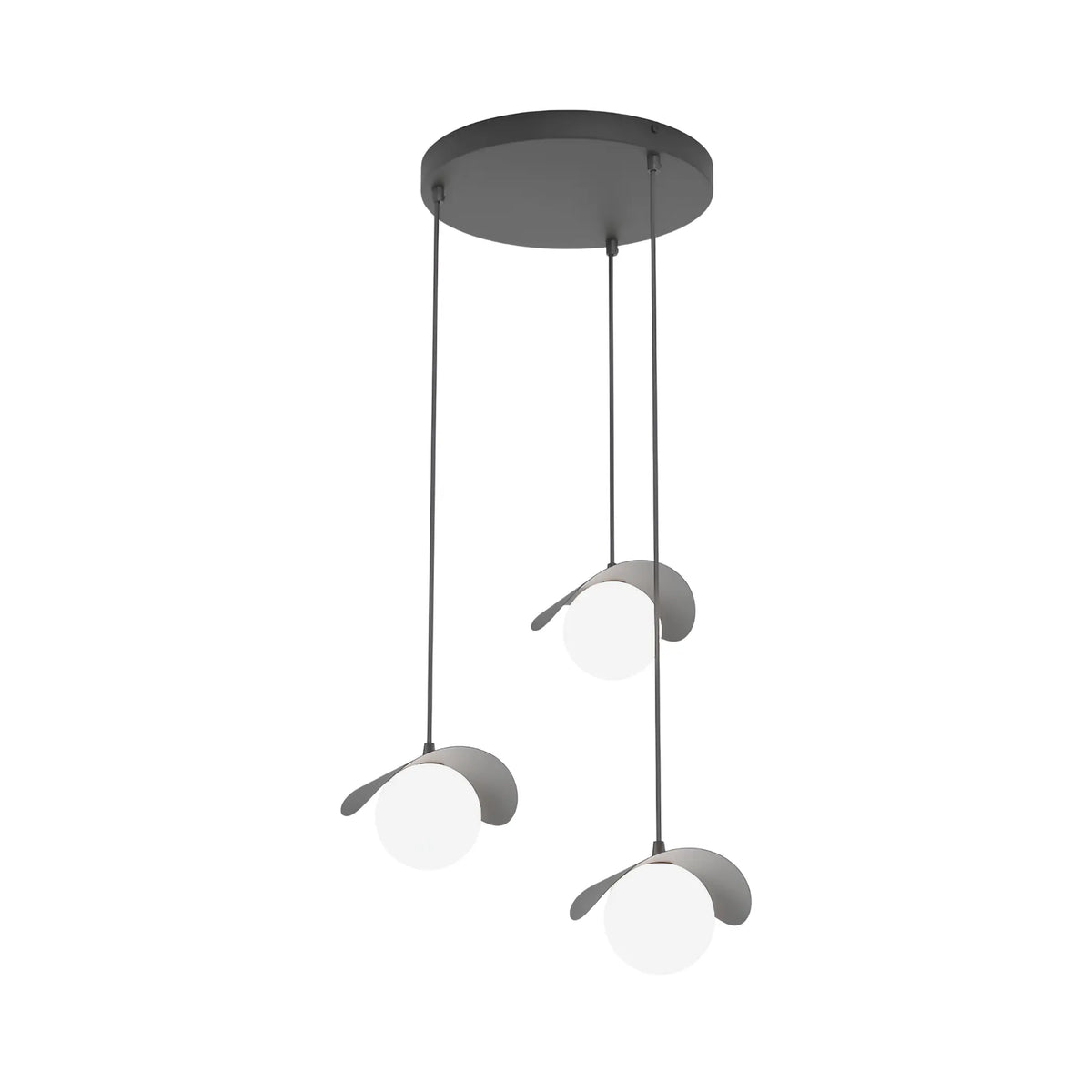 Emibig Ritual Pendellampa 3-ljus Ø40 cm, Svart