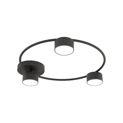 Emibig Lucio Taklampa 3-ljus 48x44 cm, Svart