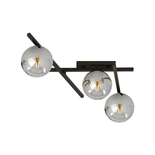 Emibig Smart Taklampa 3-ljus 51x50 cm, Svart