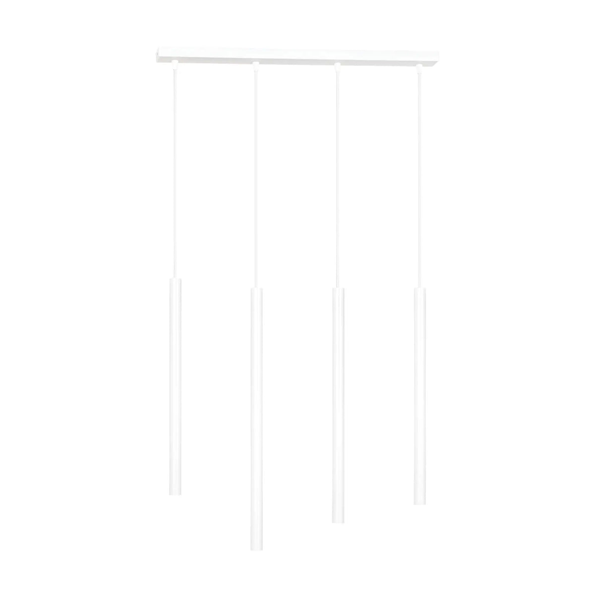 Emibig Selter Pendellampa 4-ljus 60x6 cm, Vit
