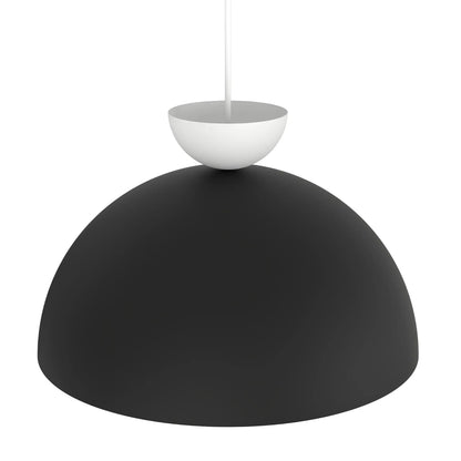 Emibig Lunaro Pendellampa Ø40 cm, Svart/Vit