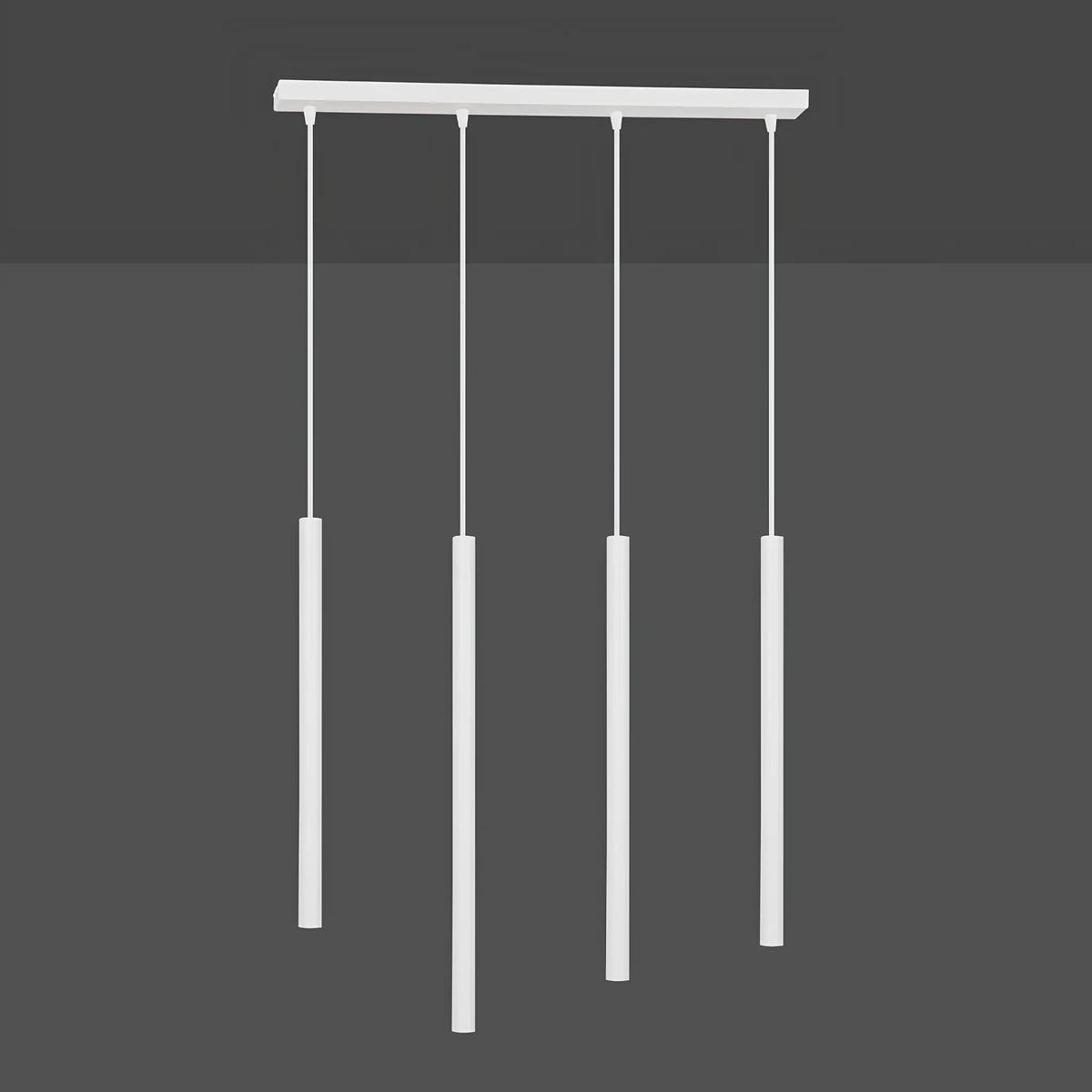 Emibig Selter Pendellampa 4-ljus 60x6 cm, Vit