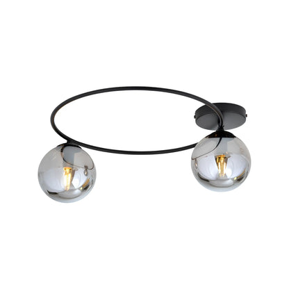 Emibig Sopra Taklampa 2-ljus Ø47 cm, Svart