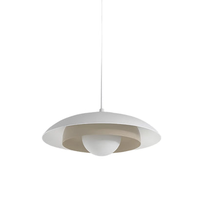 Emibig Skin Pendellampa Ø30 cm, Vit/Beige
