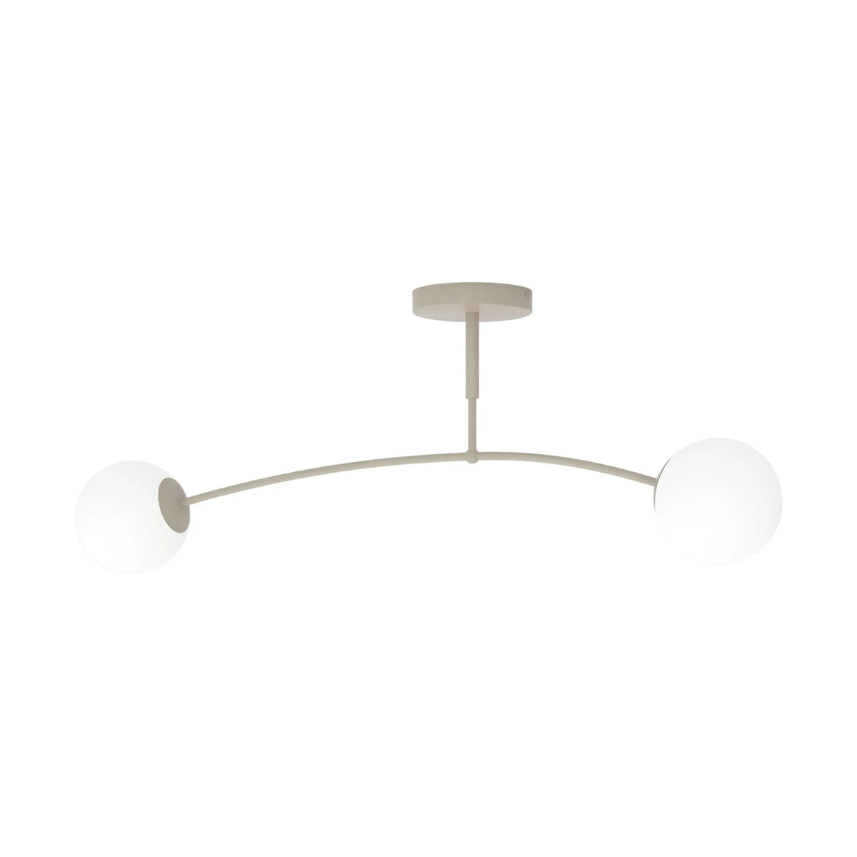 Emibig Pregos Taklampa 2-ljus 60x14 cm, Beige