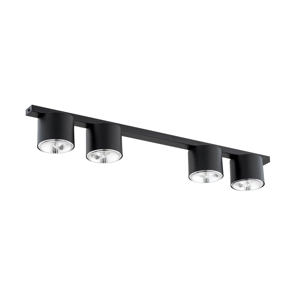 Emibig Nano Taklampa 4-ljus 90x11,5 cm, Svart