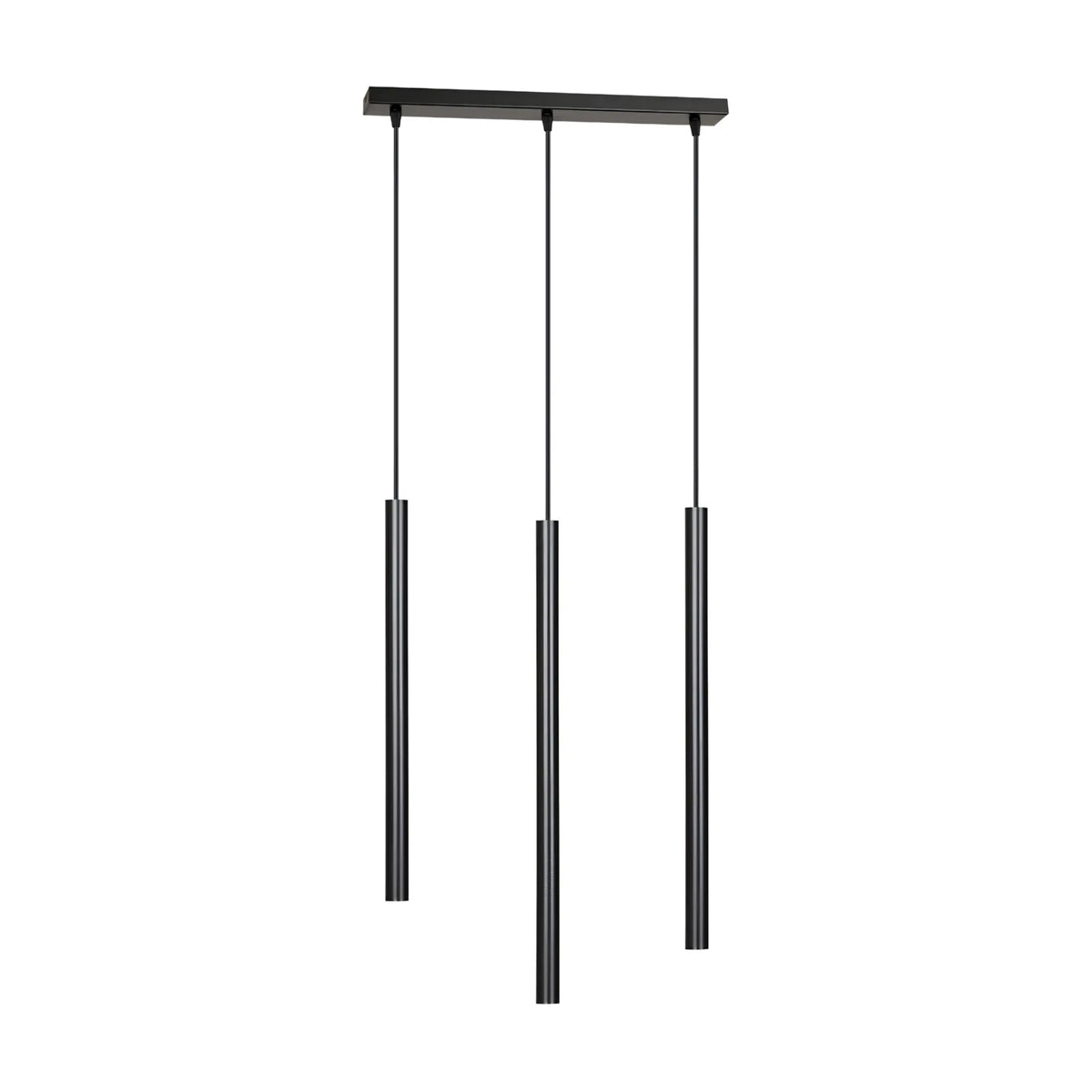 Emibig Selter Pendellampa 3-ljus 45x6 cm, Svart