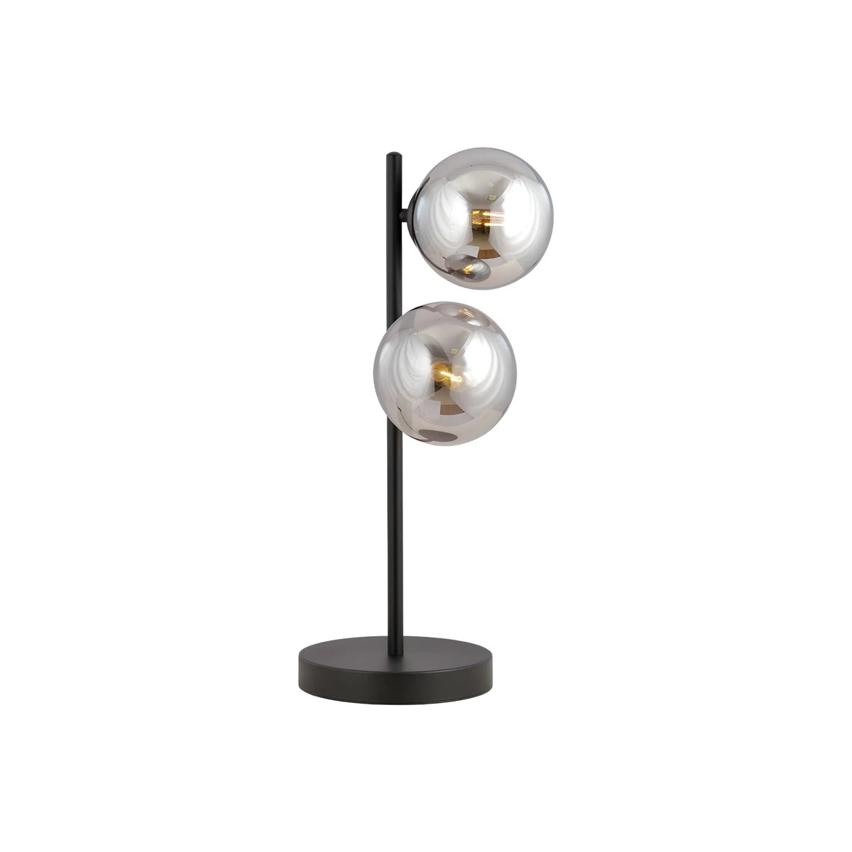 Emibig Rossi Bordslampa 2-ljus 20x38 cm, Svart