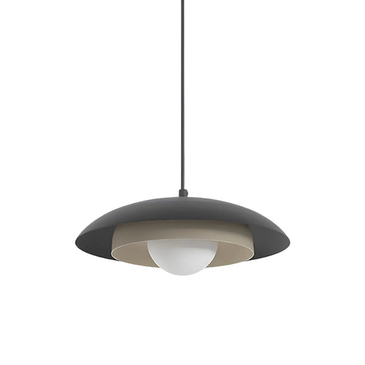 Emibig Skin Pendellampa Ø30 cm, Svart/Beige