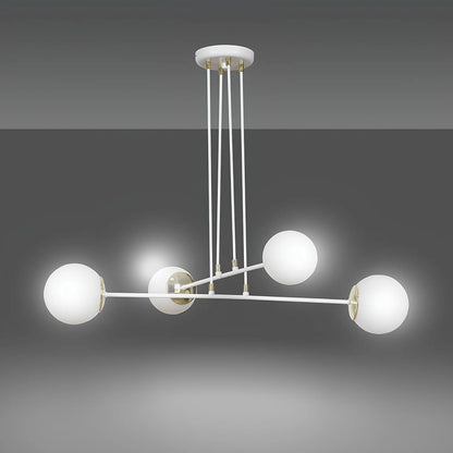 Emibig Ognis Pendellampa 4-ljus Ø75 cm, Vit