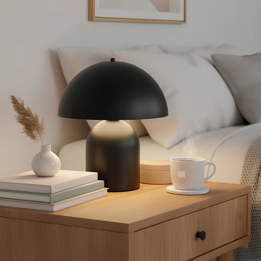 Emibig Kava Bordslampa 30x35 cm, Svart