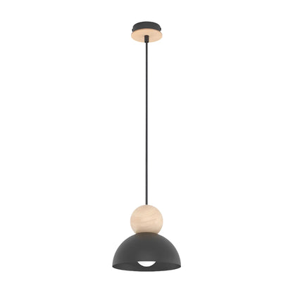 Emibig Kaki Pendellampa Ø18 cm, Svart