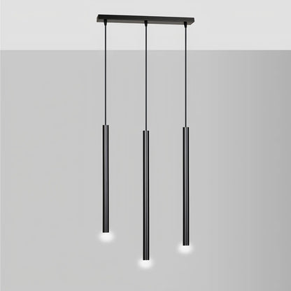 Emibig Selter Pendellampa 3-ljus 45x6 cm, Svart