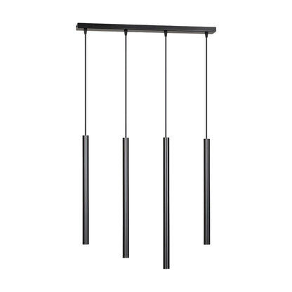 Emibig Selter Pendellampa 4-ljus 60x6 cm, Svart