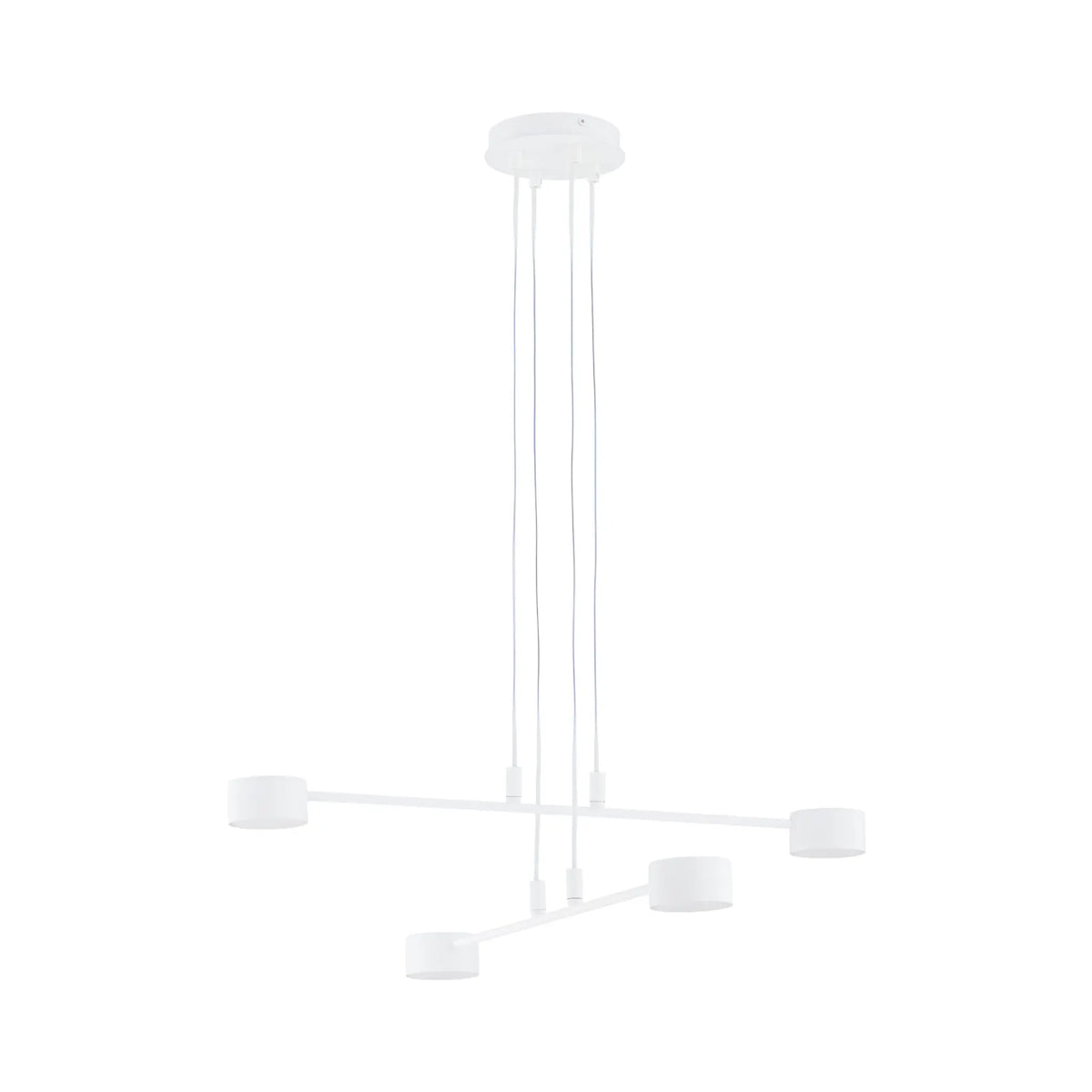 Emibig Modus Pendellampa 5-ljus Ø70 cm, Vit