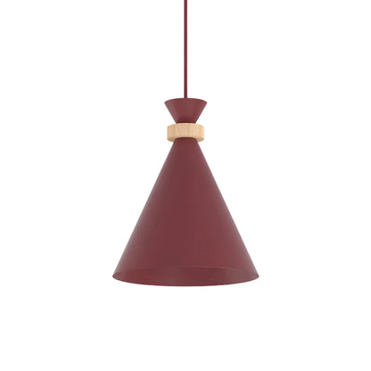 Emibig Zero Pendellampa Ø23 cm, Vinröd