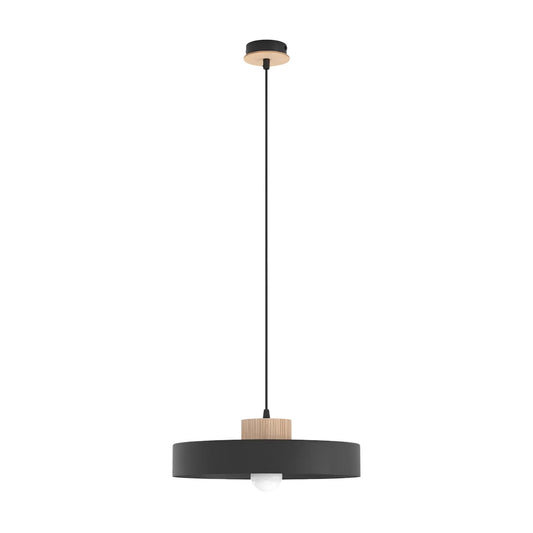 Emibig Kivi Pendellampa Ø35 cm, Svart
