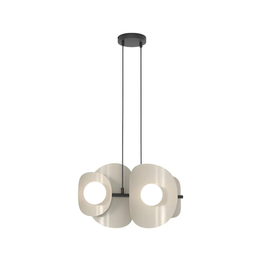 Emibig Elementi Pendellampa 4-ljus 54x23 cm, Beige