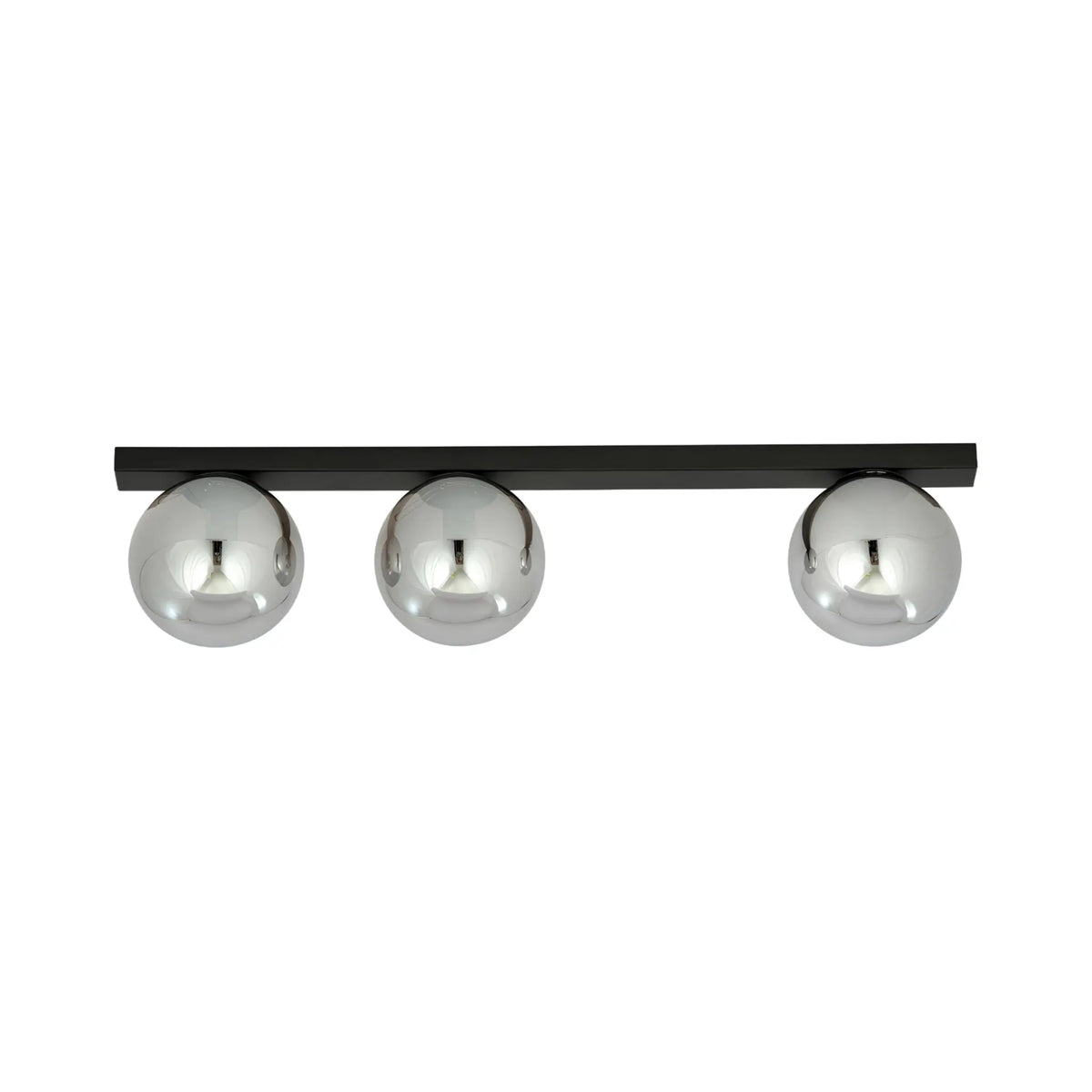 Emibig Fit Taklampa 3-ljus 70x14 cm, Svart